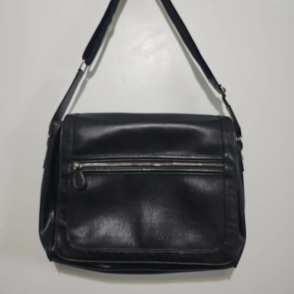 Men's ALDO Black Messenger Bag